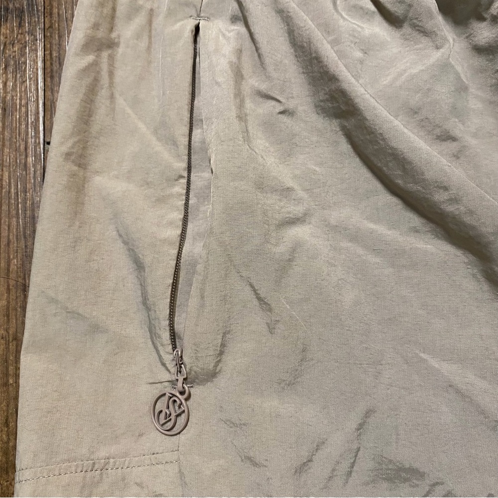 Men's Lightweight Elastic-Waist Jogger Pants - Beige - Picture 6 of 7